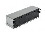 RJ45-8P8C Jack 1x4 with SHELL